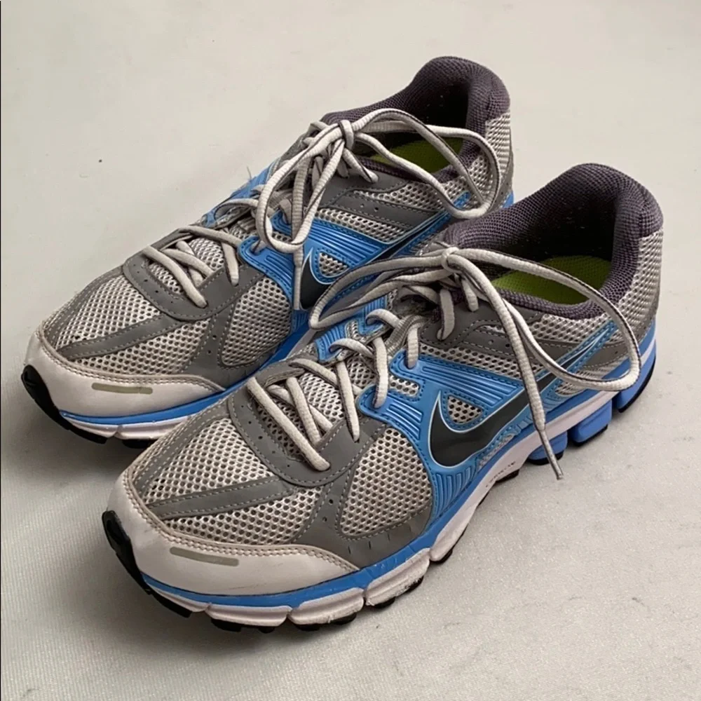 Nike Air Pegasus light blue white gray sneakers 10